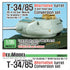 1/35 scale T34/85 Turret Alternative conversion for WW2 Russian tank