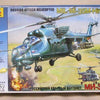 Zvezda 1/72 Russian Attack Helicopter Mi-32m Hind E Scale Model Kit