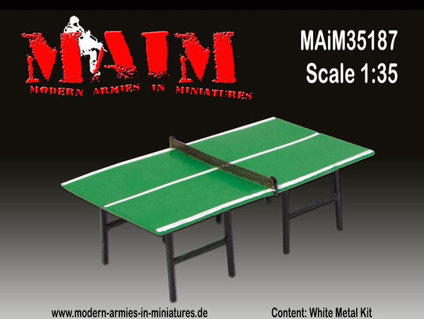 1/35 scale Tischtennis Platte Table Tennis Table