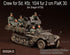 1/35 Scale WW2 German Crew for Sd.Kfz.10/4 fur 2cm FlaK 30