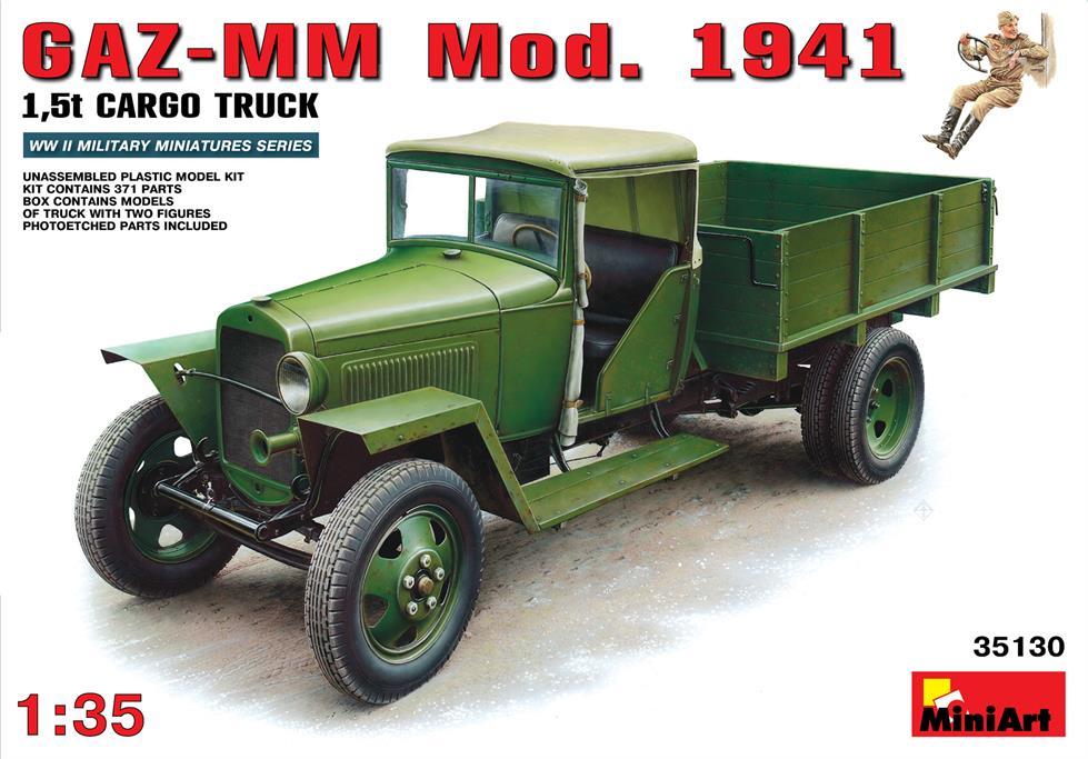 Miniart 1:35 GAZ-MM Mod.1941  1.5t Cargo Truck