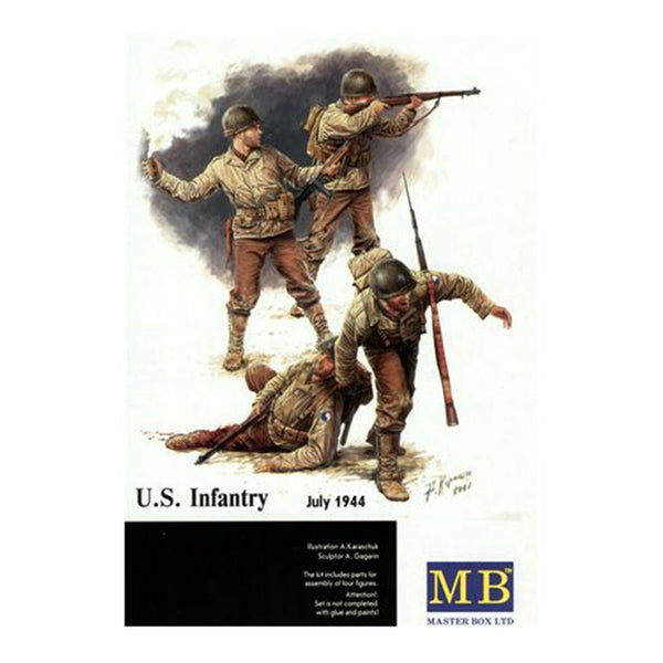 Masterbox 1:35 U.S. Infantry, 1944