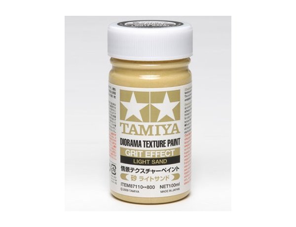 Tamiya 100ml TEXTURE PAINT GRIT LIGHT SAND