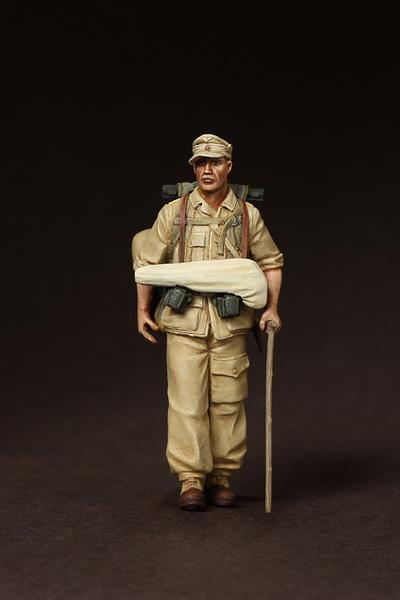 1/35 scale resin model kit WW2 Feldwebel Fallschirmjäger- Brigade Ramcke. 1942