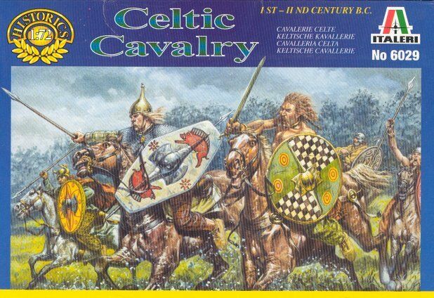 ITALERI 1/72 FIGURES CELTIC CAVALRY