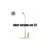 HD Models 1/35 scale 3D printed Modern single street lamp (short)