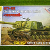 Zvezda 1/72 scale WW2 Russian SELF PROPELLED GUN ISU-152