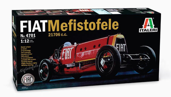 ITALERI 1/24 CARS 1/12TH Scale FIAT MEFISTOFELE model kit