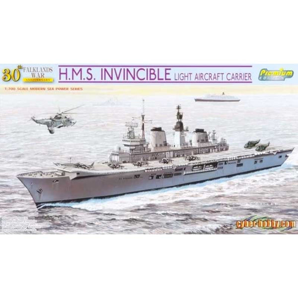 DRAGON HMS INVINICIBLE LIGHT AIRCRAFT CARRIER 1:700