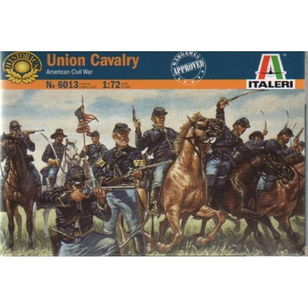 ITALERI 1/72 FIGURES UNION CAVALRY (1863)