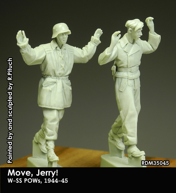 RADO WW2 Move, Jerry! W-SS POWs, 1944-45 (2 figures)