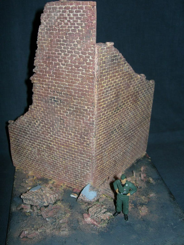 1/35 Scale Ruined End wall sections FoG models 5042