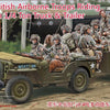 1/35 Scale British Airborne Troops Riding in 1/4 ton Truck and Trailer Includes the Airborne modified 1/4 ton Truck, airborne