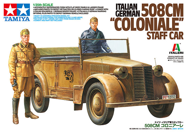 Tamiya 1/35 WW2 Italian 508CM 'COLONIALE'
