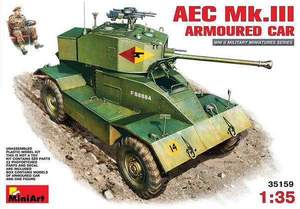 Miniart 1:35 AEC Mk Armoured Car
