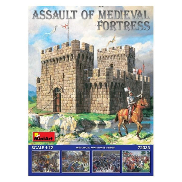 MINIART 1/72 ASSAULT OF MEDIEVAL FORTRESS # 72033