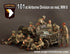 1/35 Scale 101st Airborne Division on rest, WW II (9 figure set)
