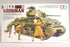 Tamiya 1/35 scale WW2 US American M4A3 Sherman tank with 75mm Gun + 3 figures