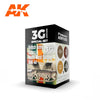 AK Interactive GEN 3 - BRITISH ARMY COLORS NORTH-WEST EUROPE 1941-44