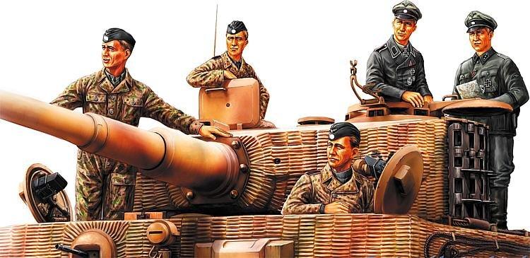 Hobbyboss 1:35 - German Panzer Tank Crew Normandy 1944