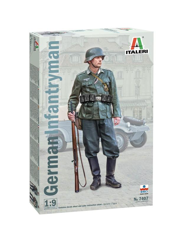 Italeri 1/9 scale WW2 German Infantry man