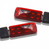 CARSON R/C 1:14 Tractor Truck Tail lights Trailer Tail/Rear Lights 6-Section (2 Pcs.)