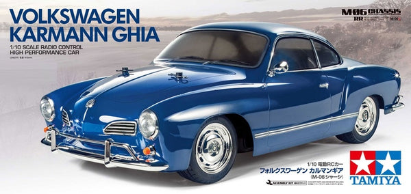 Tamiya RC 1/10 scale VOLKSWAGEN KARMANN GHIA (M-06)