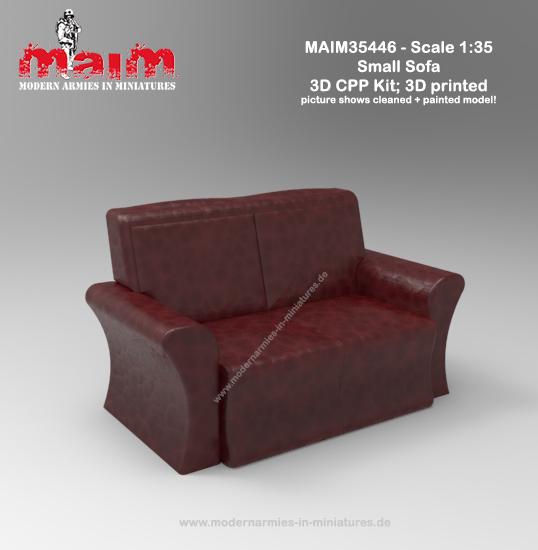 1:35 scale 3D printed model kit Small Sofa