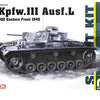 DRAGON 1/35 scale WW2 GERMAN PZ KPFW III AUSF L SPZ ABT 502 LENINGRAD 1942/43 TANK