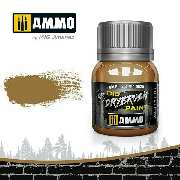 Ammo by Mig Dio Drybrush Paints (Choose Your Dry Brush Paint Colour) Full Range