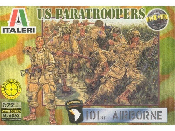 ITALERI 1/72 FIGURES US PARATROOPERS