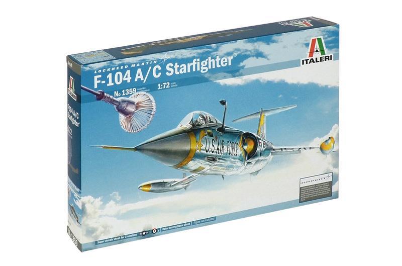 ITALERI 1/72 AIRCRAFT F-104C STARFIGHTER