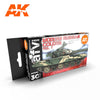 AK Interactive GEN 3 - MODERN RUSSIAN COLOURS VOL 1 3G PAINT SET