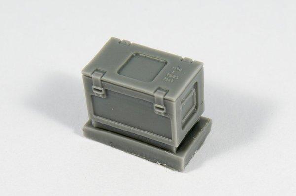 1/35 Scale resin upgrade kit British ammo boxes for 0.303 ammo (metal pattern) 6pcs