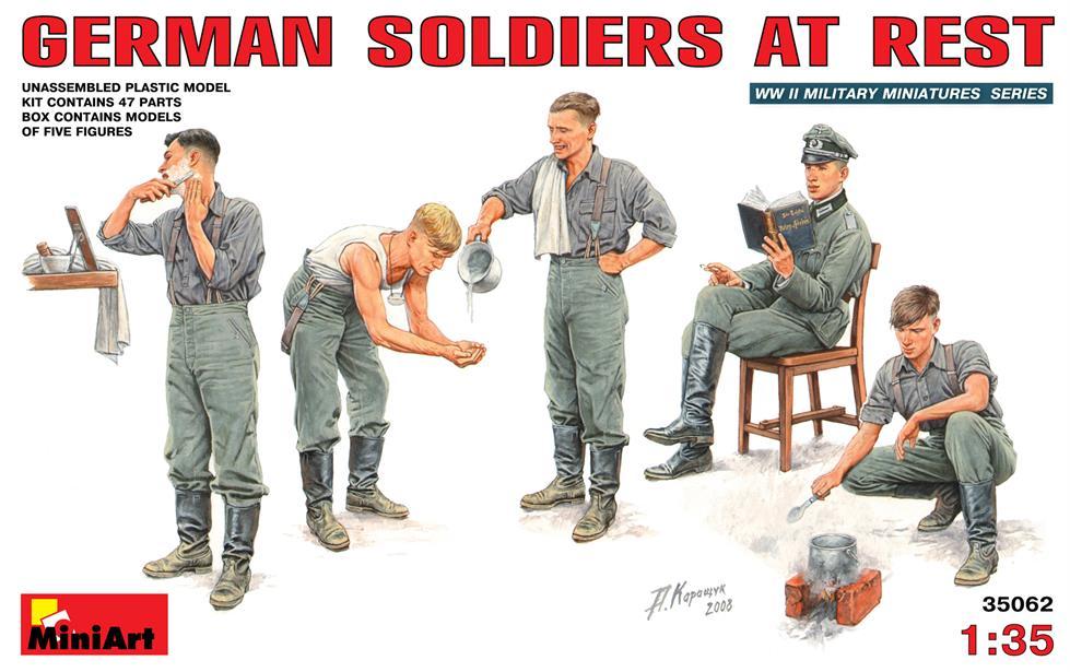 Miniart 1:35 German Soldiers at Rest