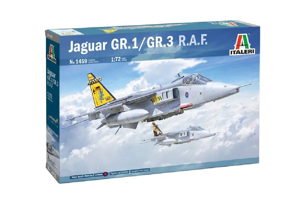 Italeri 1/72 RAF JAGUAR GR.1/GR.3 5 LIVERIES