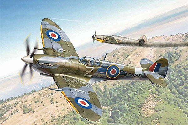 Italeri 1/48 WW2 RAF Spitfire MK.IX