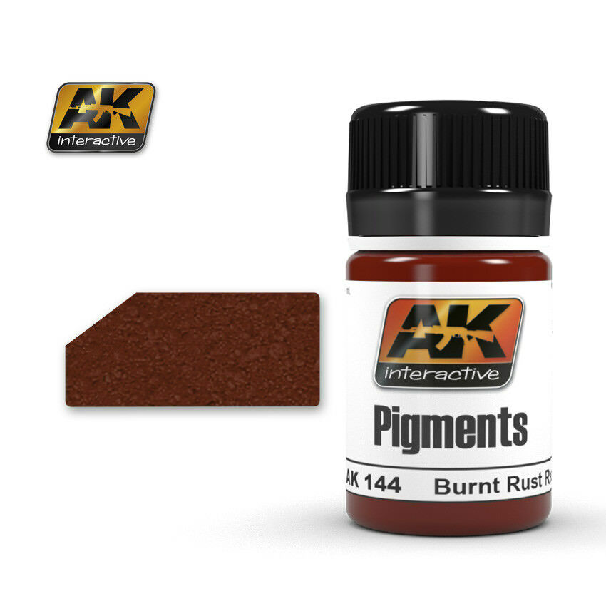 Ak Rust Color AK PIGMENT COLORS BRUNT RUST RED | Fields of Glory Models