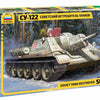 Zvezda 1/35 scale WW2 Russian SU-122 SELF PROPELLED GUN