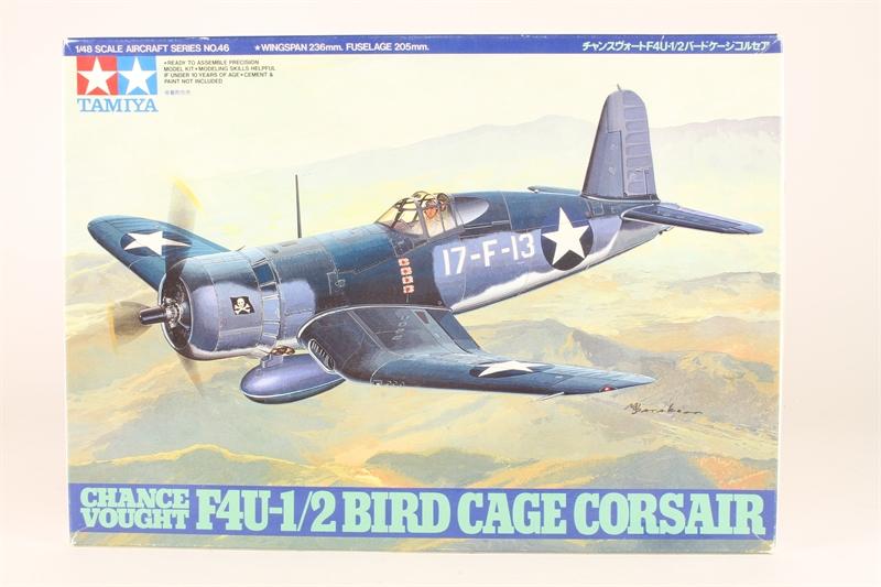 Tamiya 1/48 Bird Cage Corsair F4U1/2 TAM61046 Plastic Models Airplane 1/48  