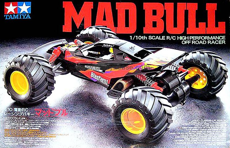 TAMIYA R/C KIT - MAD BULL 2WD 1/10 SCALE LTD