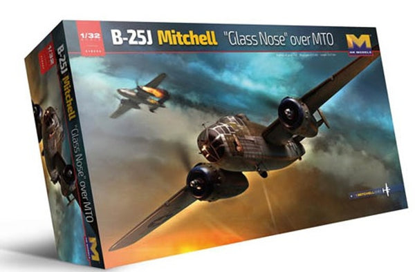 HONG KONG MODEL 1/48 WW2 US B-25J Mitchell Glazed Nose