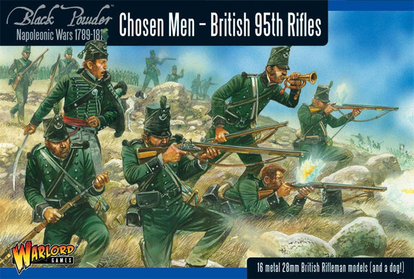 Warlord Games 28mm - NAPOLEONIC BRITISH 95th RIFLES (Green Jackets)