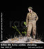 RADO WW2 British 8th Army Standing soldier, PE + optional parts included 1/35