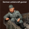 1/35 Scale resin figure WW2 German antiaircraft gunner #3