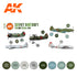 AK Interactive 3G Air Series - Soviet Aircraft Colors 1930s-1941 SET 3G