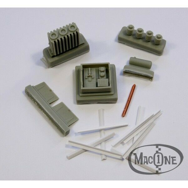 MacOne 1/35 scale resin model kit Electrical Transformer #1