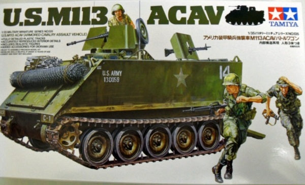 Tamiya 1/35 Vietnam war US M113 ACAV