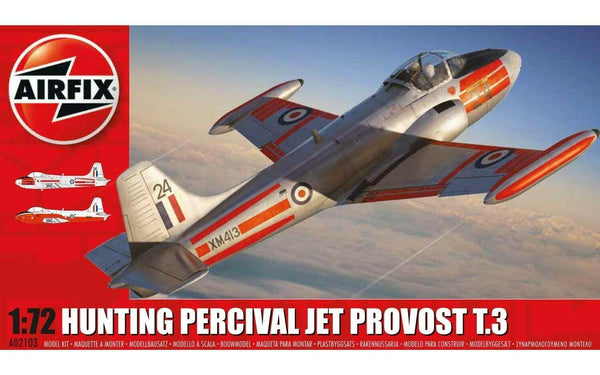 Airfix 1/72 Scale Hunting Percival Jet Provost T.3/T.3a 1:72