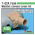 T-62A mantlet canvas cover set (for Trumpeter kit 1/35)